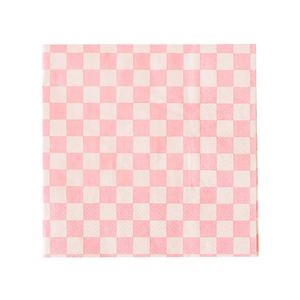 Check It! Tickle Me Pink Large Napkins - The Disco Edit