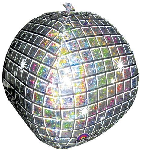 Disco Ball Foil Balloon - The Disco Edit
