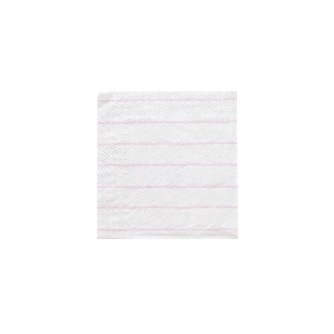 Frenchie Striped Lilac Napkins 2 options - The Disco Edit