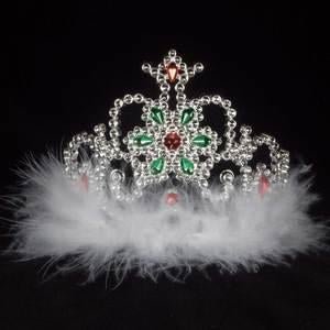 Jeweled Feathered Tiara - The Disco Edit