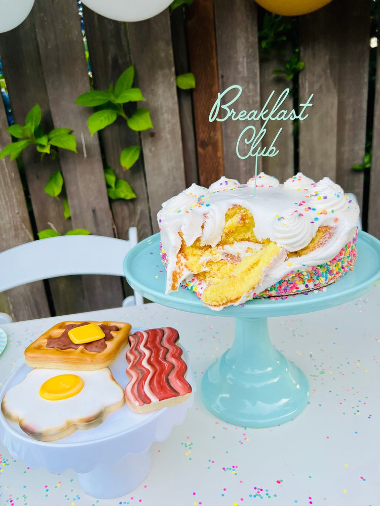 Mint Melamine Cake Stand - The Disco Edit