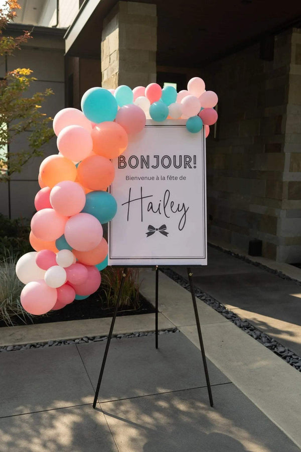 Paris, je t'aime Balloon Garland - The Disco Edit - Parisian Party Inspo