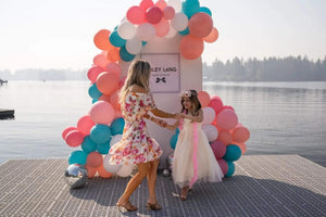 Paris, je t'aime Balloon Garland - The Disco Edit Parisian fashion patisserie party