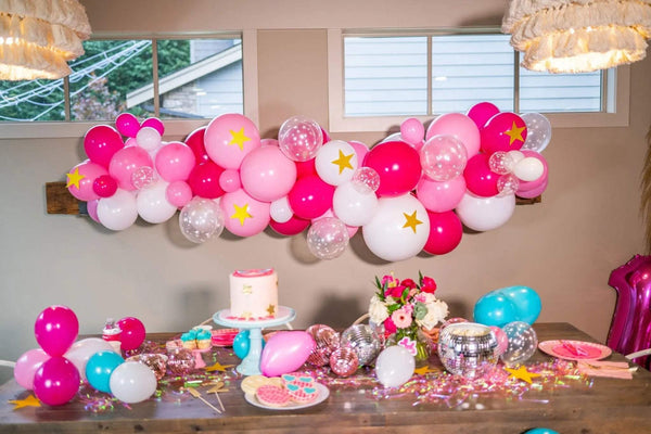 Preppy in Pink Balloon Garland - The Disco Edit