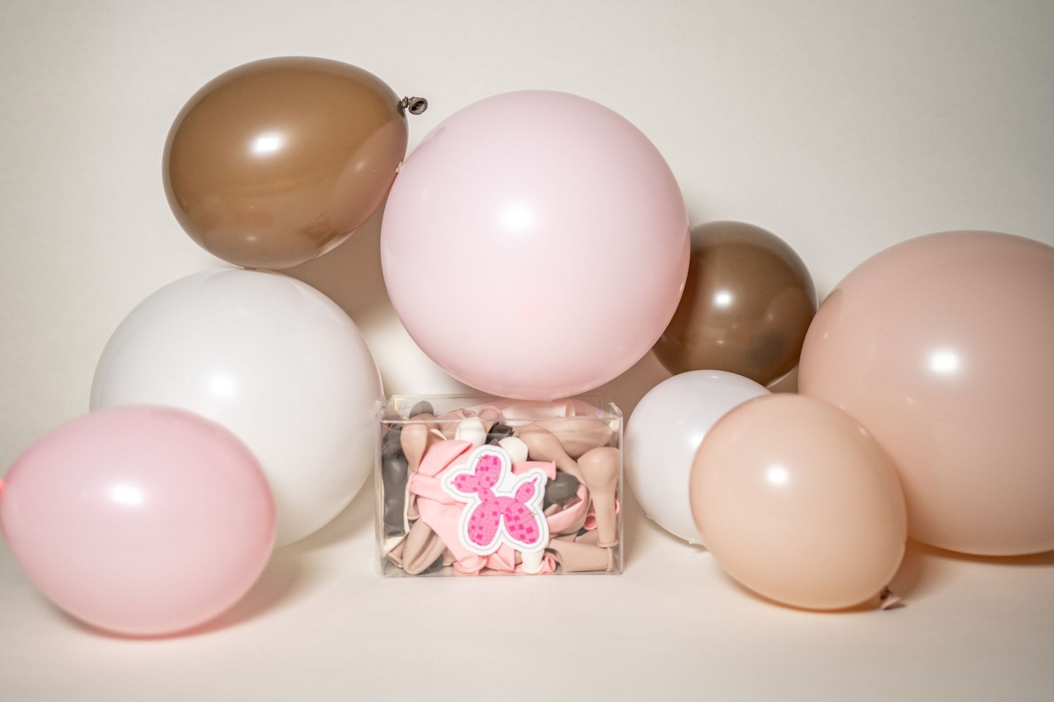 Teddy Bear Pink Balloon Garland - The Disco Edit
