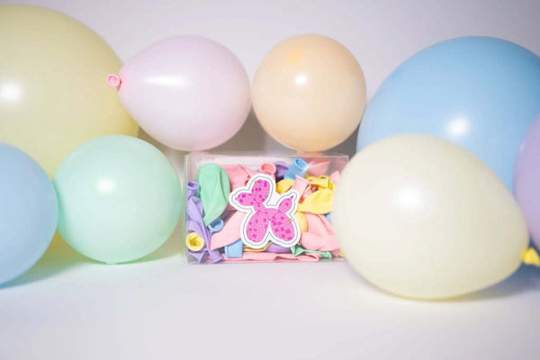 The Unicorn Balloon Garland DIY kit pastel rainbow- The Disco Edit